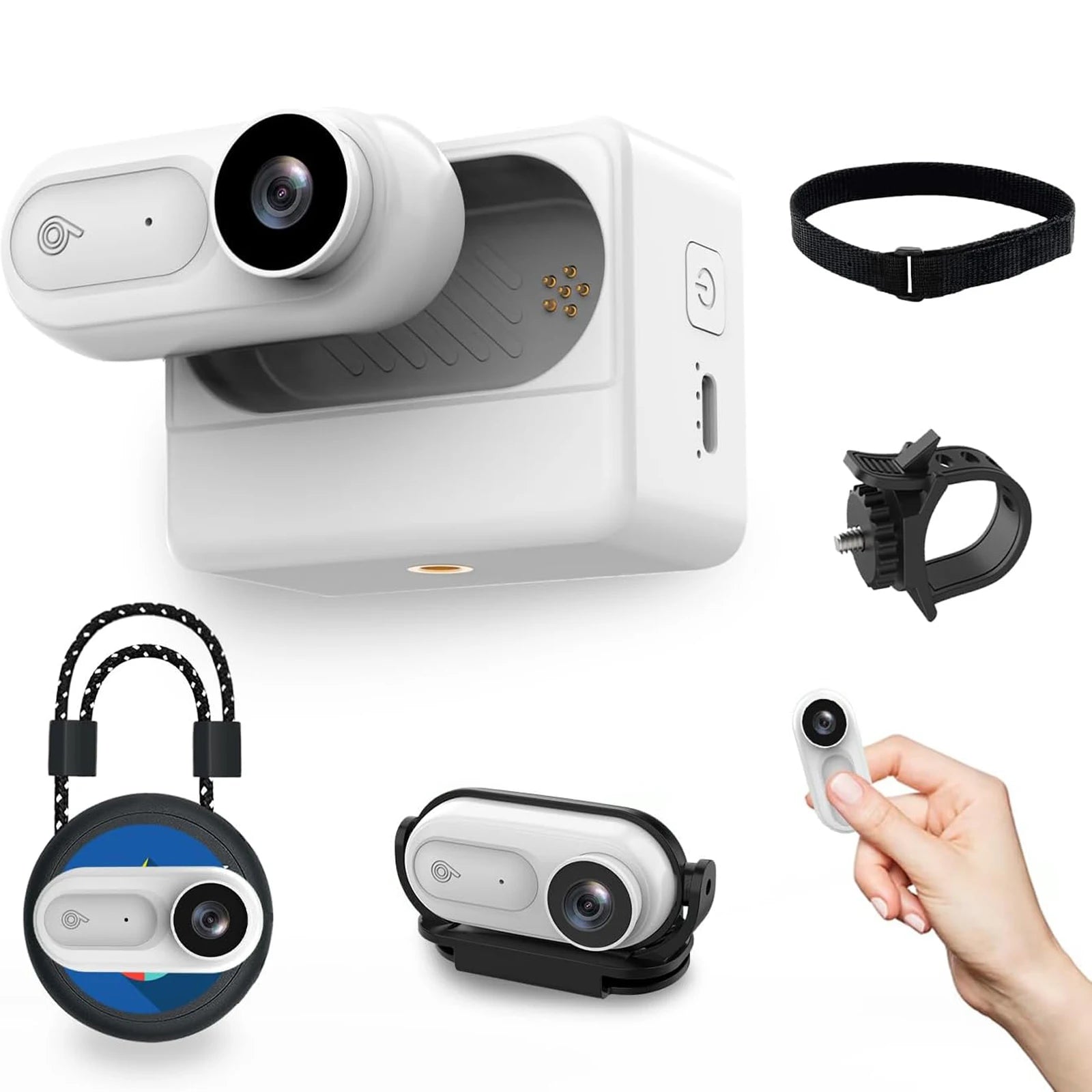 Wireless 1080P Mini Body Cam Compact Helmet Bike Vlog Camera Sports Action Video Recorder Waterproof Tiny Wifi Camcorder Bicycle